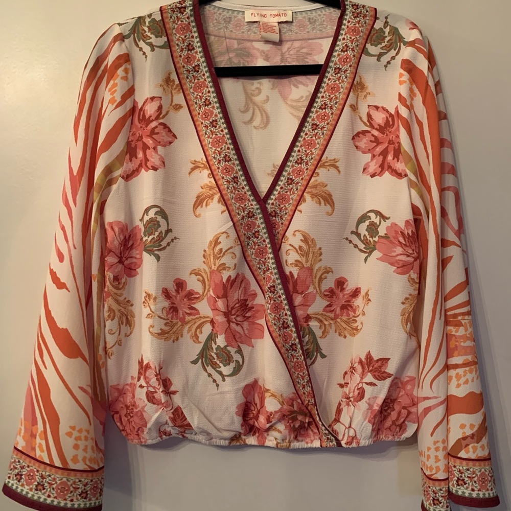 Flying Tomato- Print Top